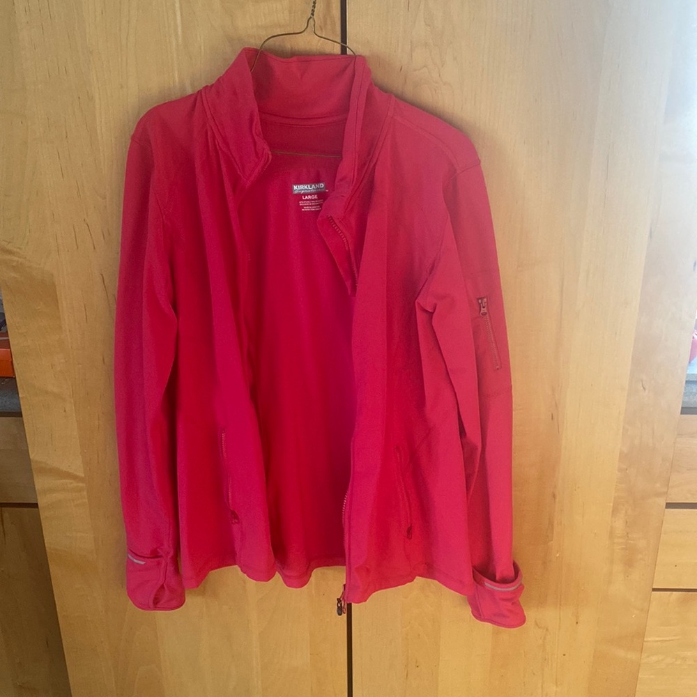 Women’s athletic jacket.